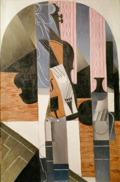 Still Life. The Violin by Juan Gris